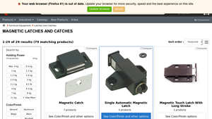 Richelieu - Magnetic Touch Latch Solutions