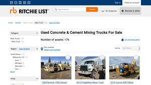 Ritchie List - Used Concrete Trucks