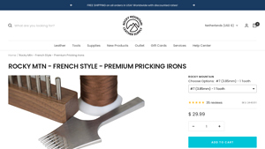 Rocky Mountain - Premium Pricking Irons