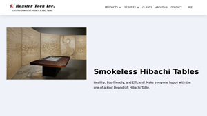 RoasterTech - Smokeless Hibachi Table