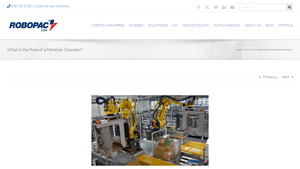 Robopac USA - Palletizer Machines