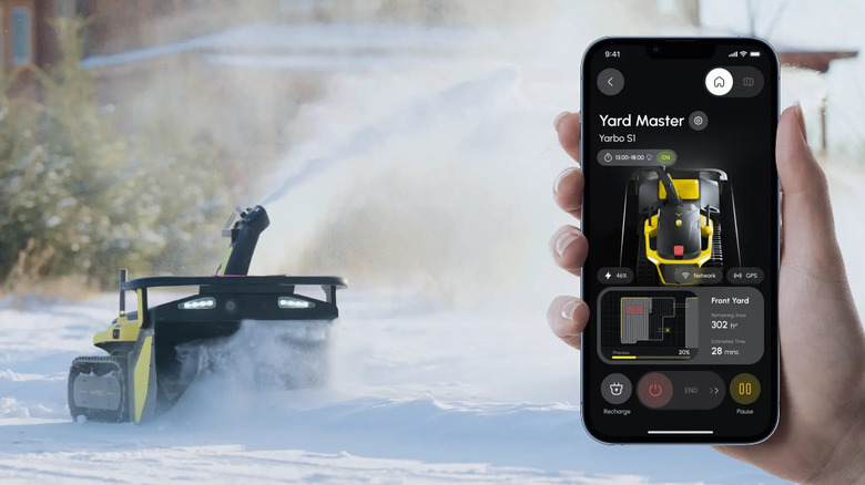 An application scenario or product detail of robotic snow blower - Image 22