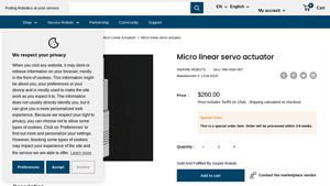 RobotShop - Compact Linear Actuator
