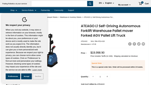 RobotShop - ATEAGO L1 Self-Driving Forklift