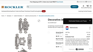 Rockler - Jewelry Box Latch