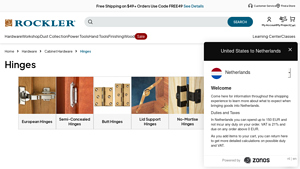 Rockler - Cabinet Hinges
