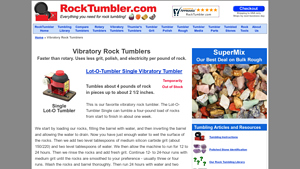 Rock Tumbler - Lot-O-Tumbler Single