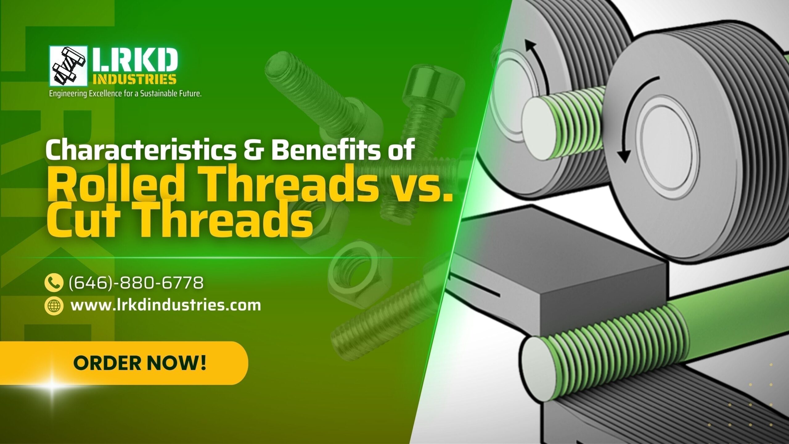 An application scenario or product detail of rolled thread vs cut thread - Image 11