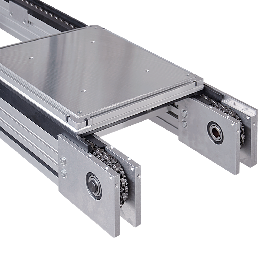 An application scenario or product detail of roller chain conveyor - Image 1