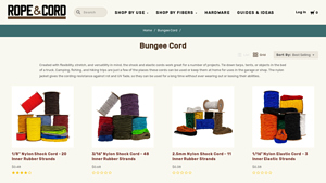 Rope and Cord - Bungee Cord