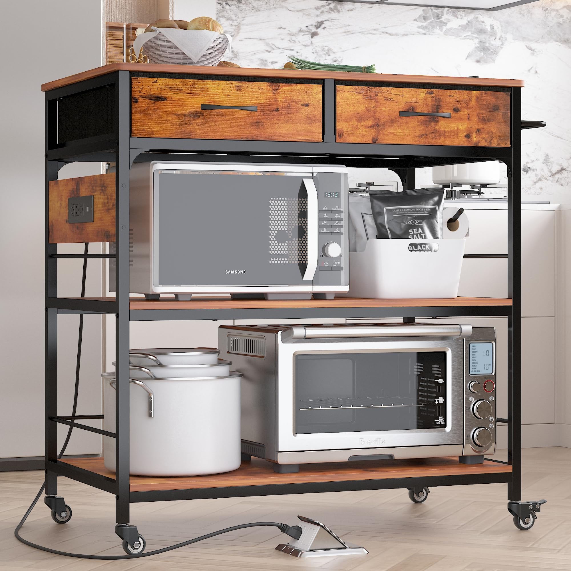 An application scenario or product detail of rotating island corner cabinet - Image 19
