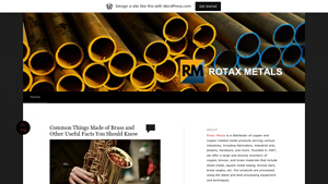Rotax Metals - Copper & Copper-Alloy Products