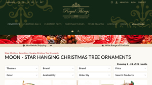 Various - Moon & Star Hanging Ornaments