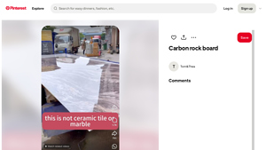 Pinterest - Carbon Rock Board