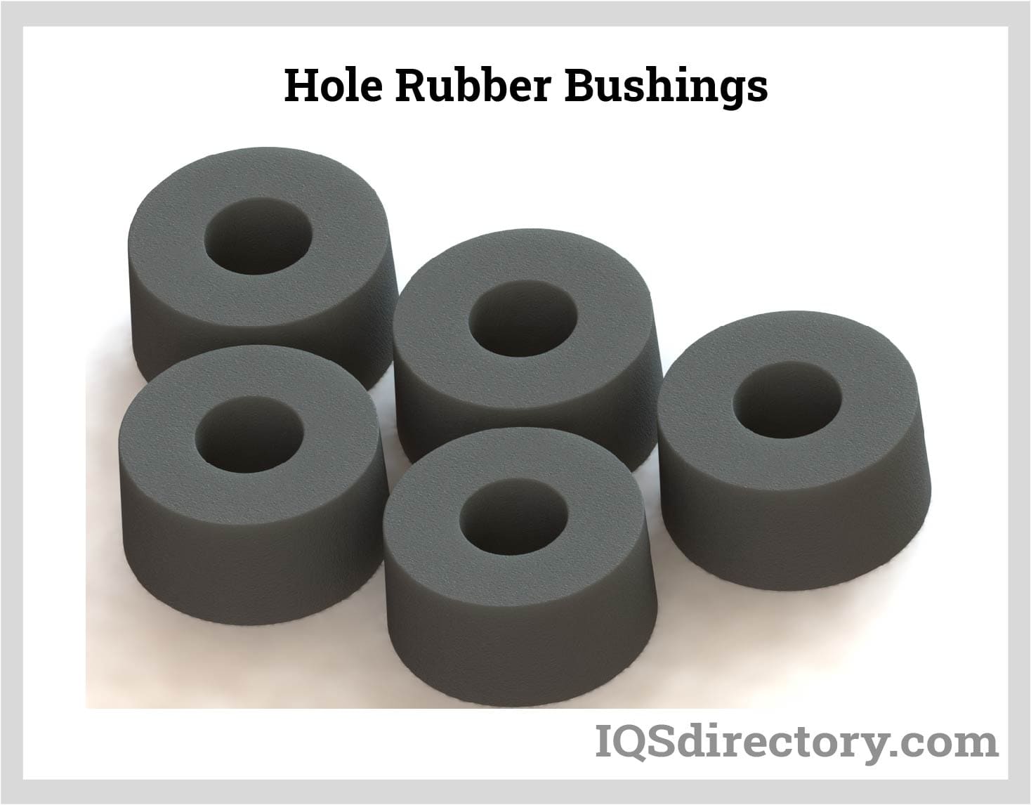An application scenario or product detail of rubber bushings by size - Image 1
