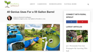 Rural Sprout - 55 Gallon Barrels