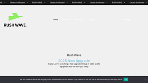 Rush Wave - Electric Surfboard 2025 Upgrade