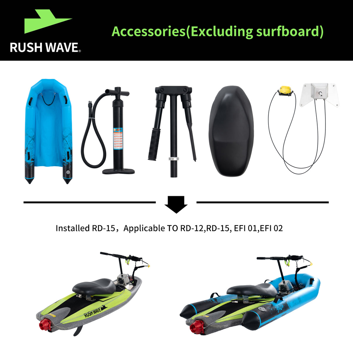 An application scenario or product detail of rush wave surf boat - Image 9
