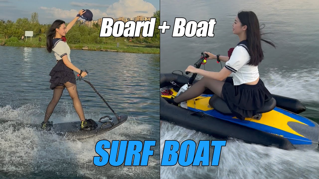 An application scenario or product detail of rush wave surf boat - Image 13