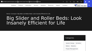 Russell Conveyor - Slider Beds