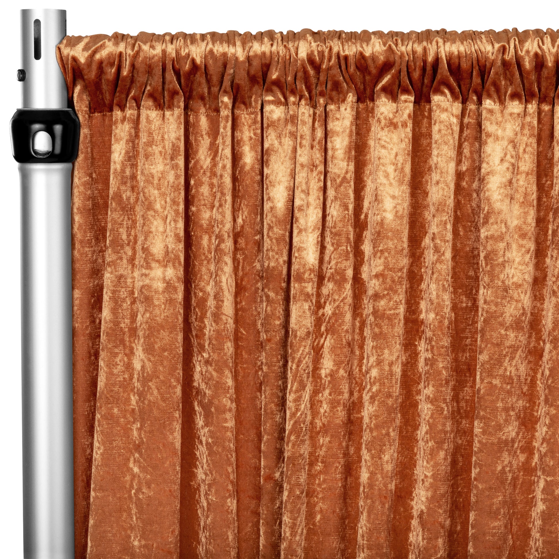 An application scenario or product detail of rust colored curtains - Image 10