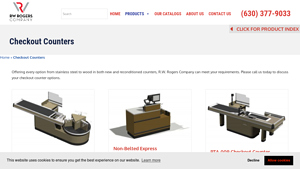 R.W. Rogers Company - Checkout Counters