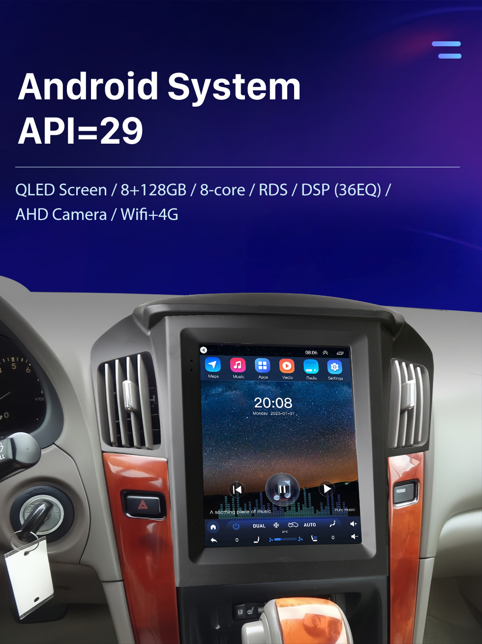 An application scenario or product detail of rx300 android head unit - Image 14