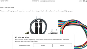 RX Smart Gear - Heavy Cable Jump Ropes