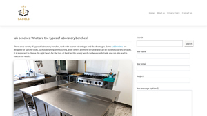 SACCLS - Laboratory Benches