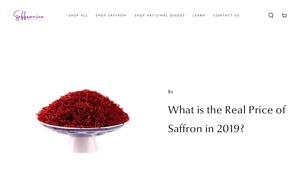 Saffron Ice - Premium Saffron Products