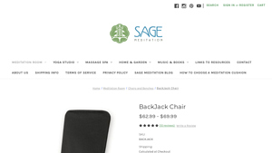 Sage Meditation - BackJack Chair