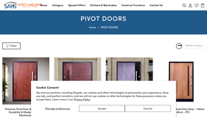 Sahs Ghana - Premium Pivot Doors