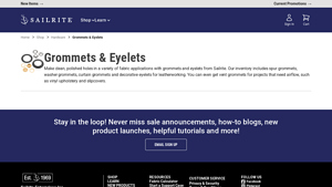 Sailrite - Grommets & Eyelets