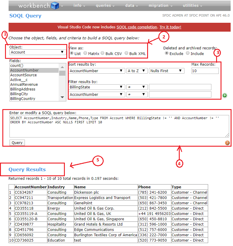 An application scenario or product detail of salesforce workbench - Image 6