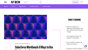 Salesforce - Workbench Tool