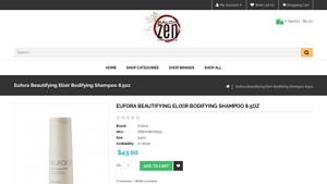 Eufora - Beautifying Elixir Bodifying Shampoo