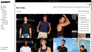 Sammy Menswear - Tees & Tanks Collection