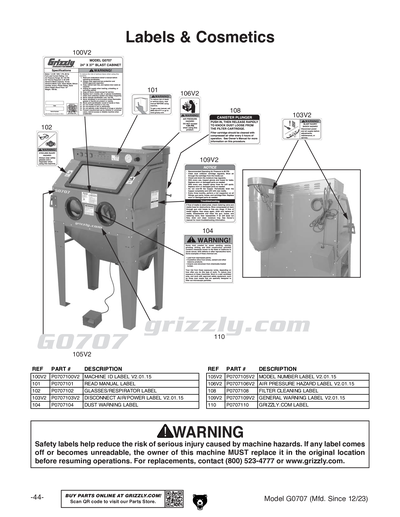 An application scenario or product detail of sandblaster parts diagram - Image 9