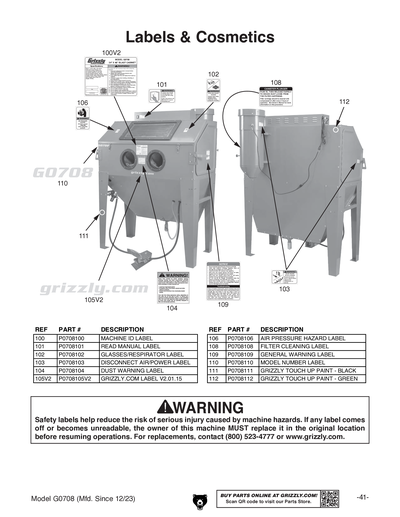 An application scenario or product detail of sandblaster parts diagram - Image 14