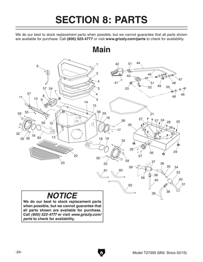An application scenario or product detail of sandblaster parts diagram - Image 20