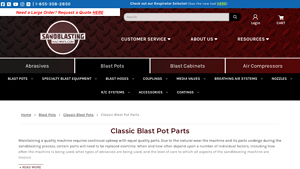 Clemco - Classic Blast Pots & Parts