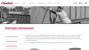 Satellite Industries - Portable Restrooms & Handwash Stations