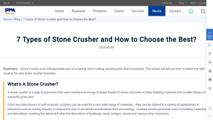 SBM - Stone Crushers