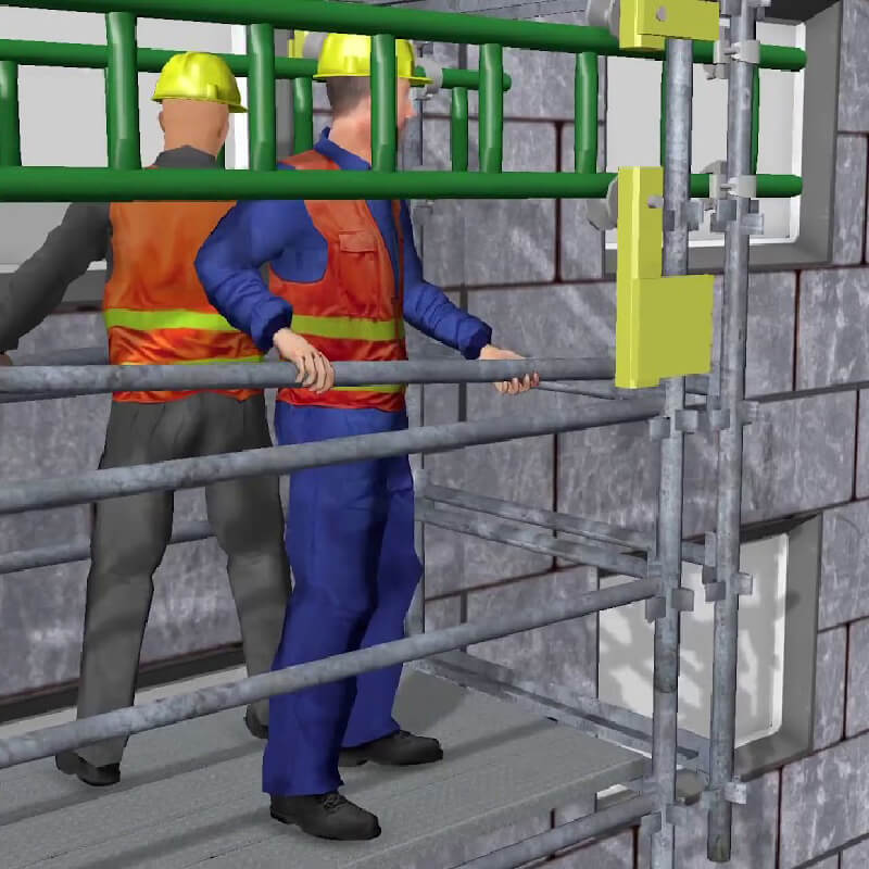 An application scenario or product detail of scaffolding ladder - Image 4