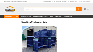 Scaffolding Rental & Sales - Used Scaffolding