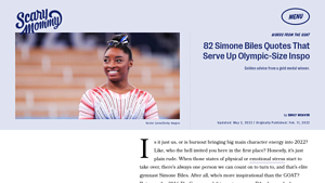 Scary Mommy - Simone Biles Inspirational Quotes