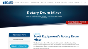 Scott Equipment - Rotary Drum Mixer