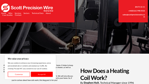 Scott Precision Wire - Heating Coils