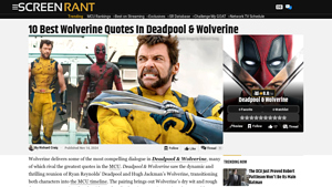 Screen Rant - Deadpool & Wolverine