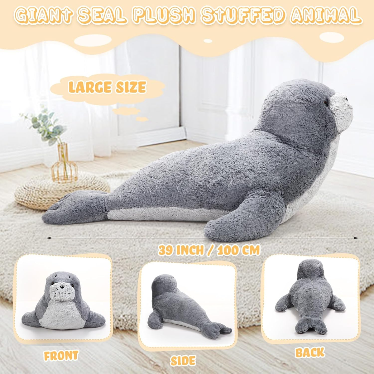An application scenario or product detail of seal plushie - Image 18